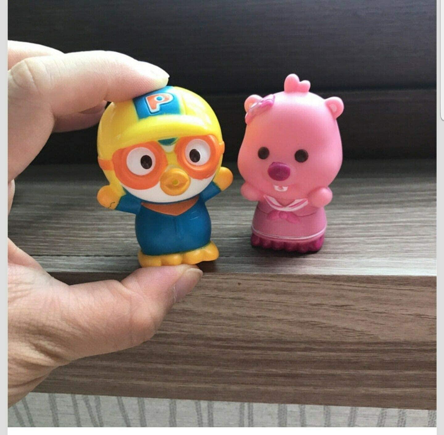PORORO Character Bath Toy for Children 6pcs