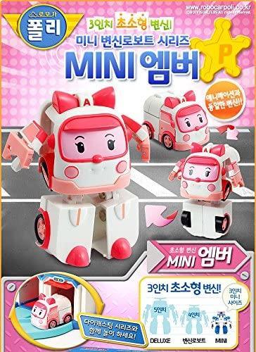 Robocar Poli Mini Transformed Rescue Set (3pcs)