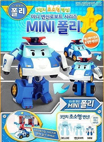 Robocar Poli Mini Transformed Rescue Set (3pcs)