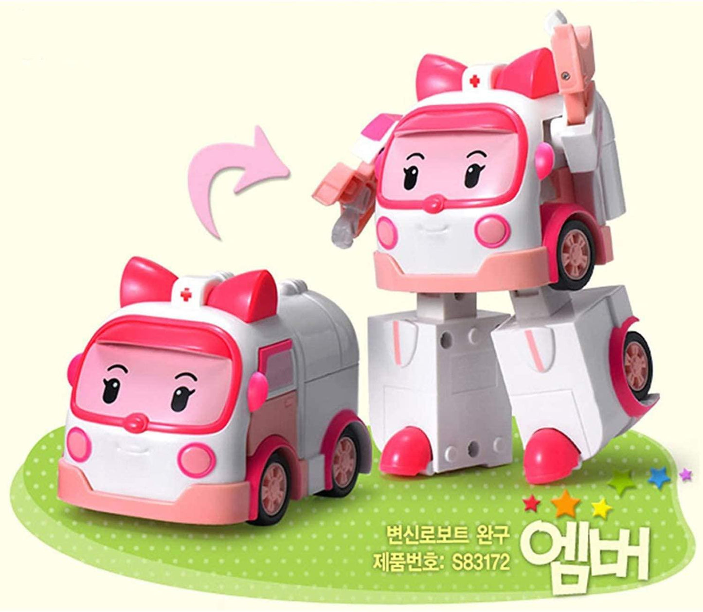 Robocar Poli,琥珀色,变形玩具