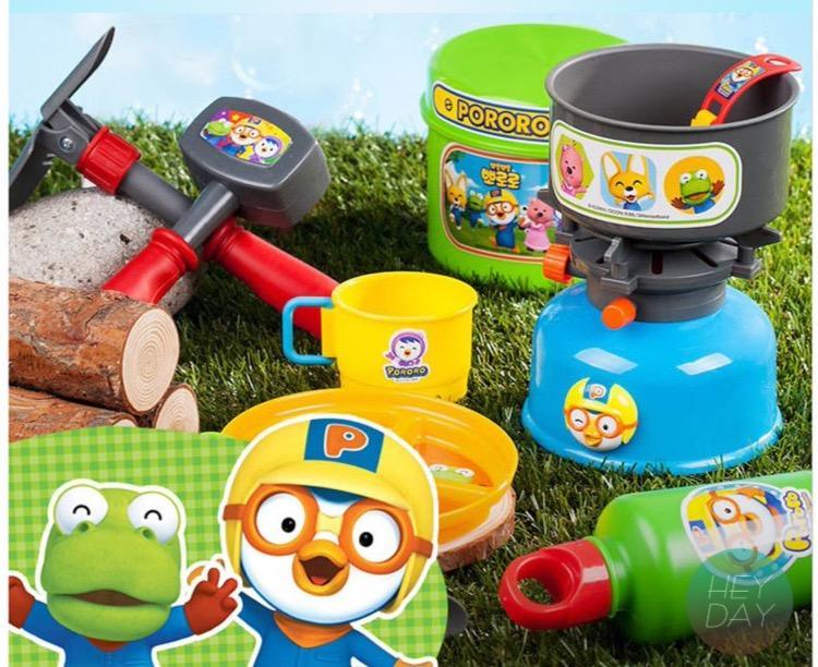 PORORO Camping Playset