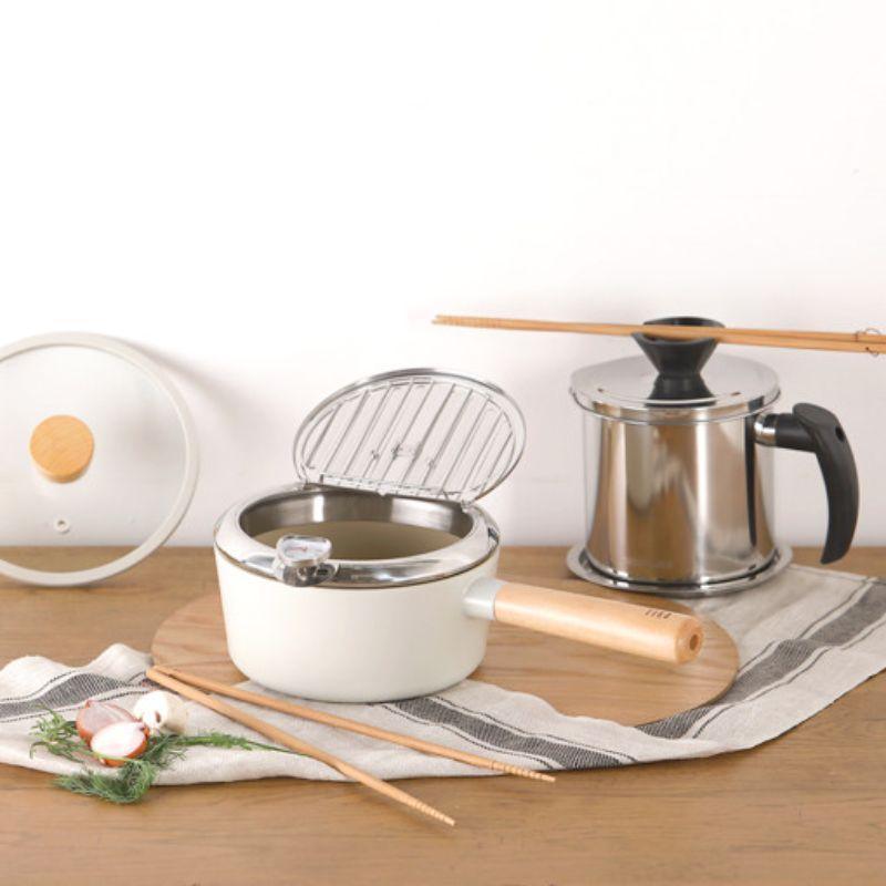 NEOFLAM FIKA Stainless Steel Oil Container Pot 1.3L