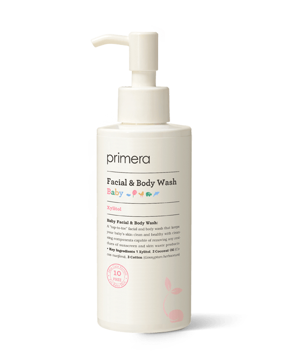 primera Baby Facial & Body Wash 250ml