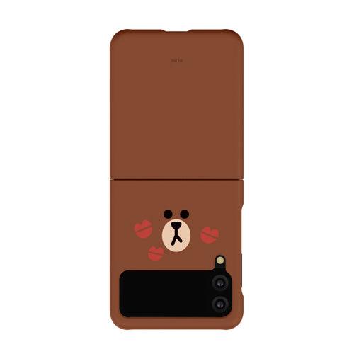 LineFriends Face Galaxy Z Flip 3 Slim Case - Kgift.shop