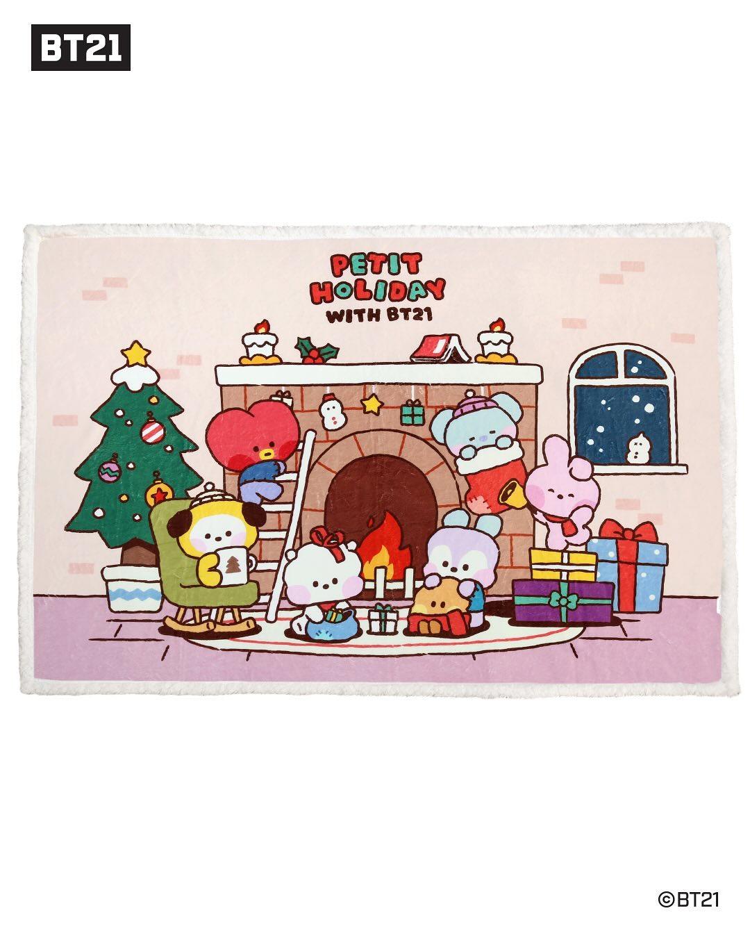 BT21 Minini Blanket