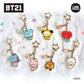 BT21 Mini Swing Metal Keyring