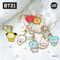 BT21 Mini Swing Metal Keyring