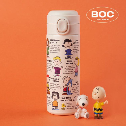 BO Friends Snoopy One Touch Stainless Steel Tumbler 380ml