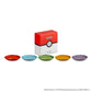 Pokemon Sphere Plate 17cm (5P)