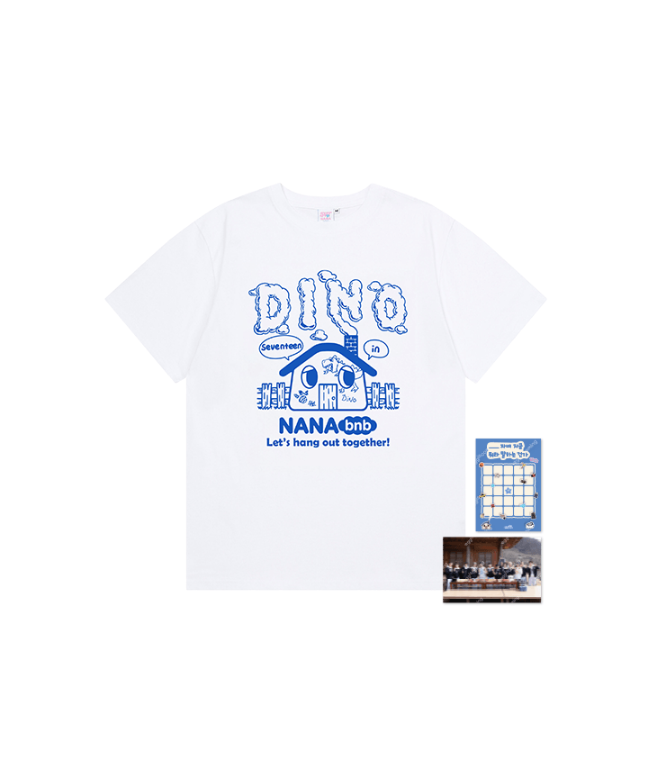 Pre-order] NANA bnb with Seventeen Official Merch (T-Shirt