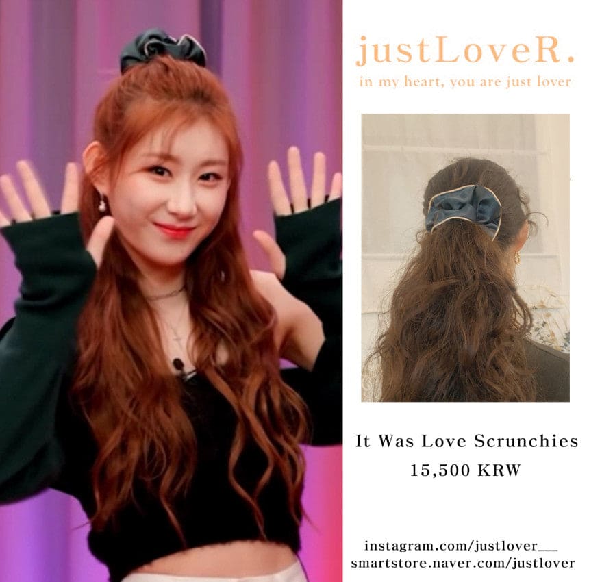 [Suzy, Tiffany Pick] It Was Love Scrunchies