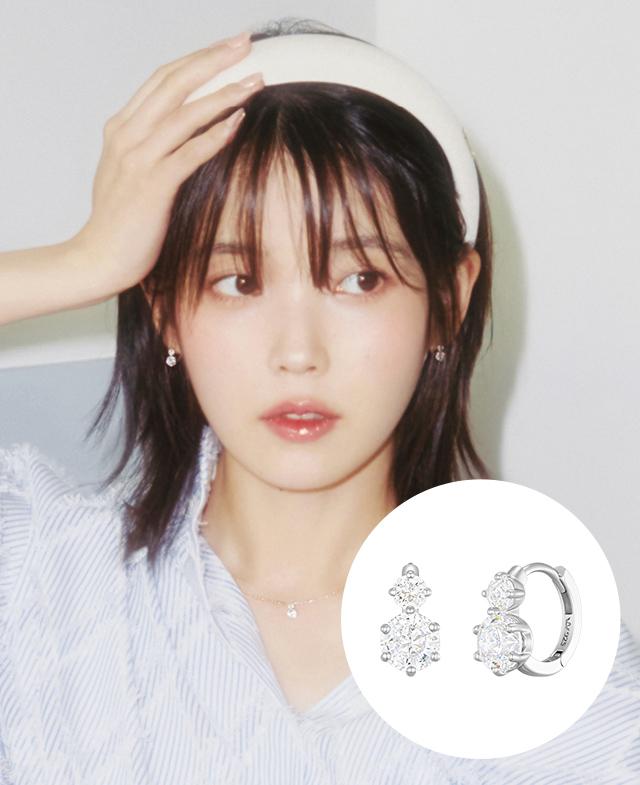 [IU PICK] WHITEMOND earrings (2)