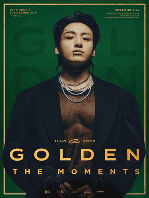 JungKook GOLDEN : The Moments Pop Up MD