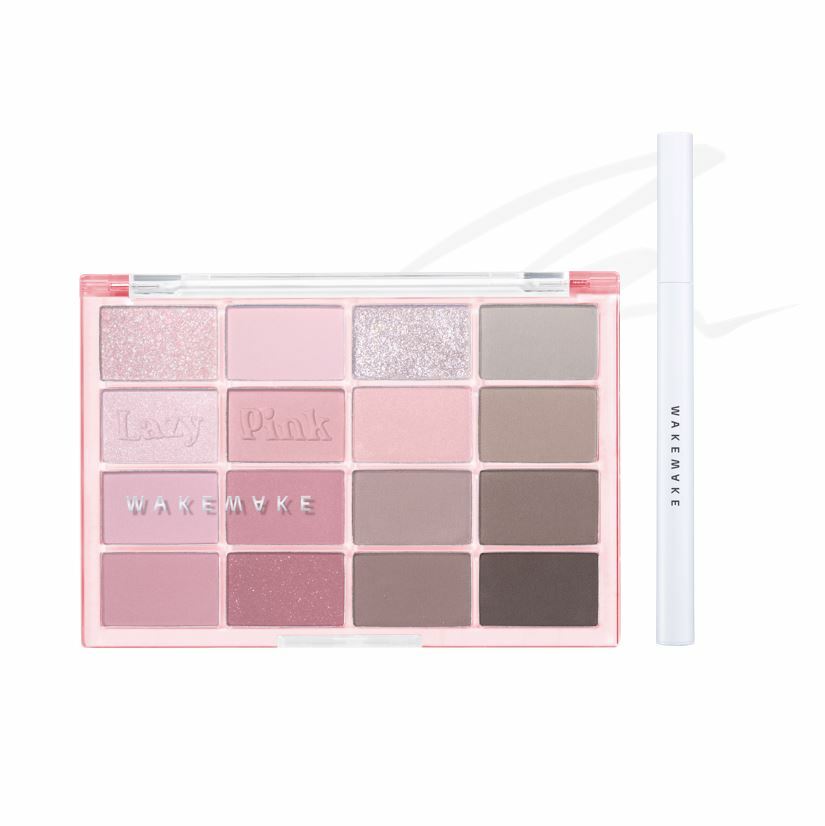 WAKEMAKE Pink Collection Soft Blurring Eye Palette [NEW]