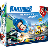 Korea Board Games Kart Rider Racing Game, Mixed Colors, 1pc