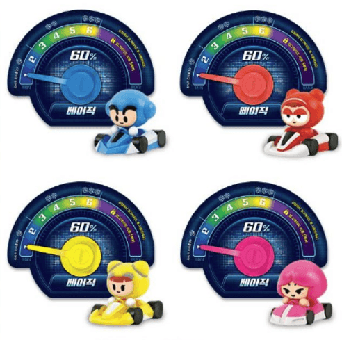 Korea Board Games Kart Rider Racing Game, Mixed Colors, 1pc