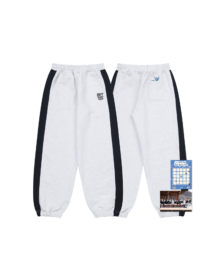 [Pre-order] NANA bnb with Seventeen Official Merch ( Zip-Up Hoodie, Jogger Pants, Slipper)