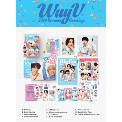 SM Season Greetings 2024 (Smtownandstore Preorder Benefits)