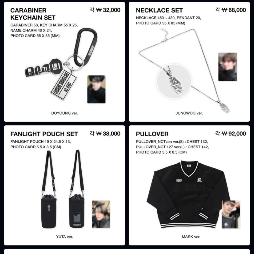 Pre-order] NCT127 - The Momentum MD (Select Members) | Kgifts.shop