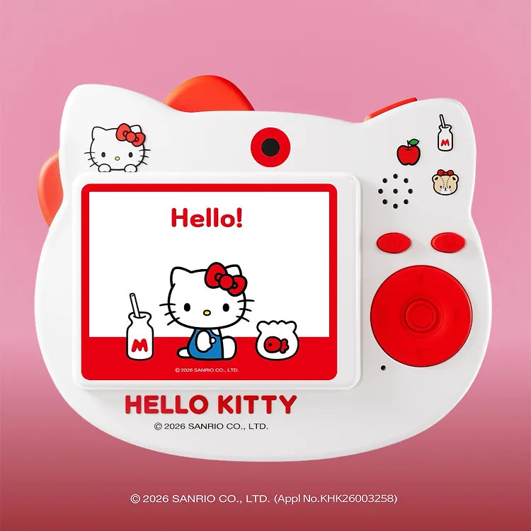 BOOIE x Sanrio Hello Kitty Digital Camera – Classic Red / Pink Wink