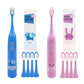 Children's Electric Toothbrush Main Unit + Refill Head 4p Set