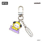 BT21 minini a day of metal keyring