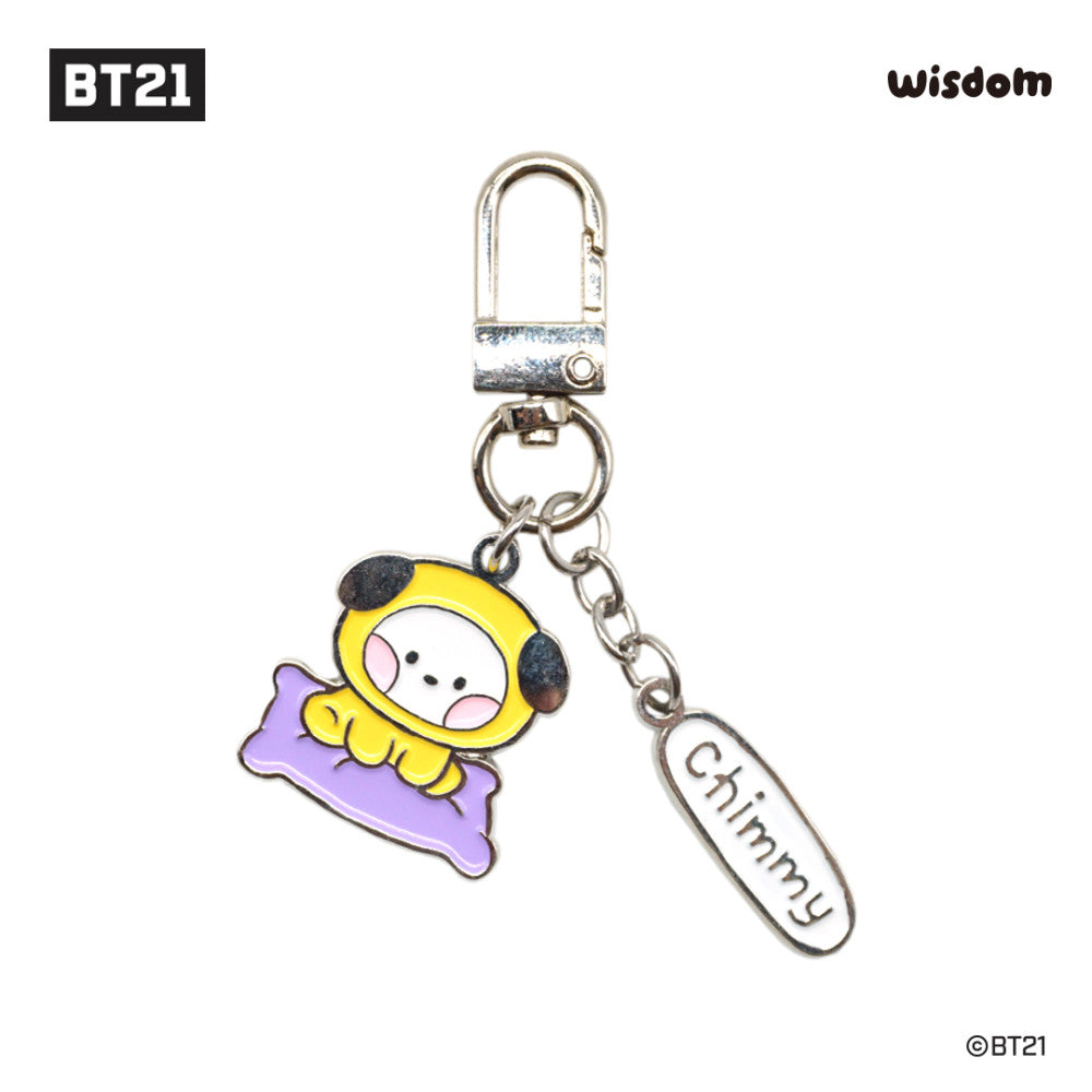 BT21 minini a day of metal keyring