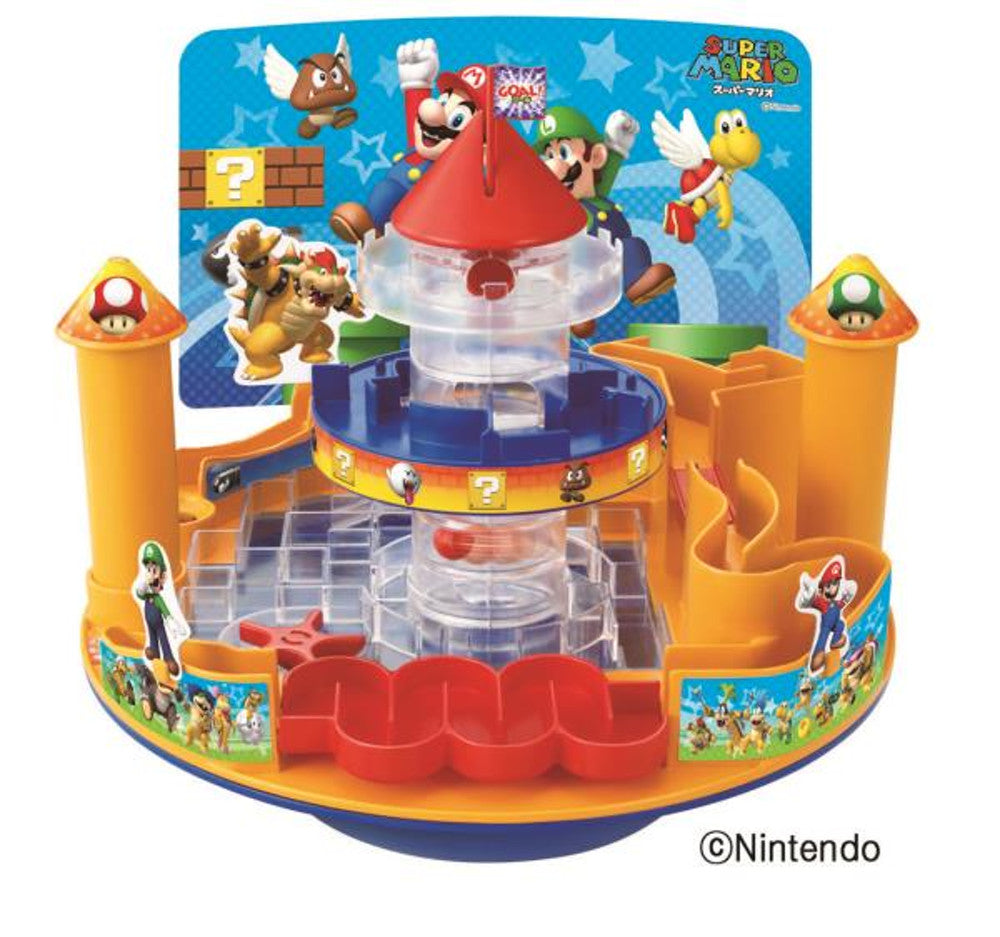 Toddlers and Kids Super Mario Maze Castle Rocking Tower Maze Adventure 3D Stereoscopic Family Board Game Indoor Nostalgic Toy