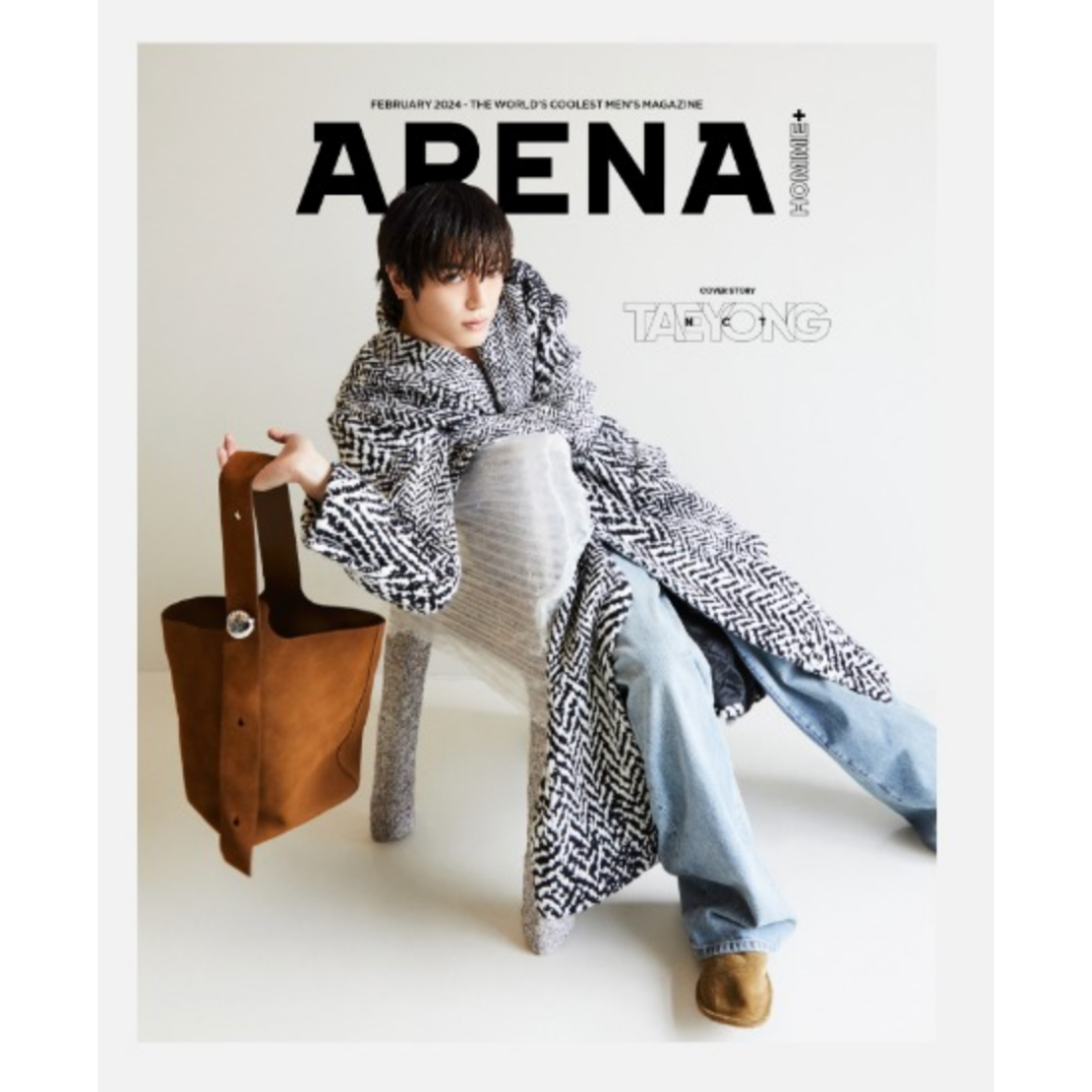 Arena NCT127 Taeyong Cover Magazine