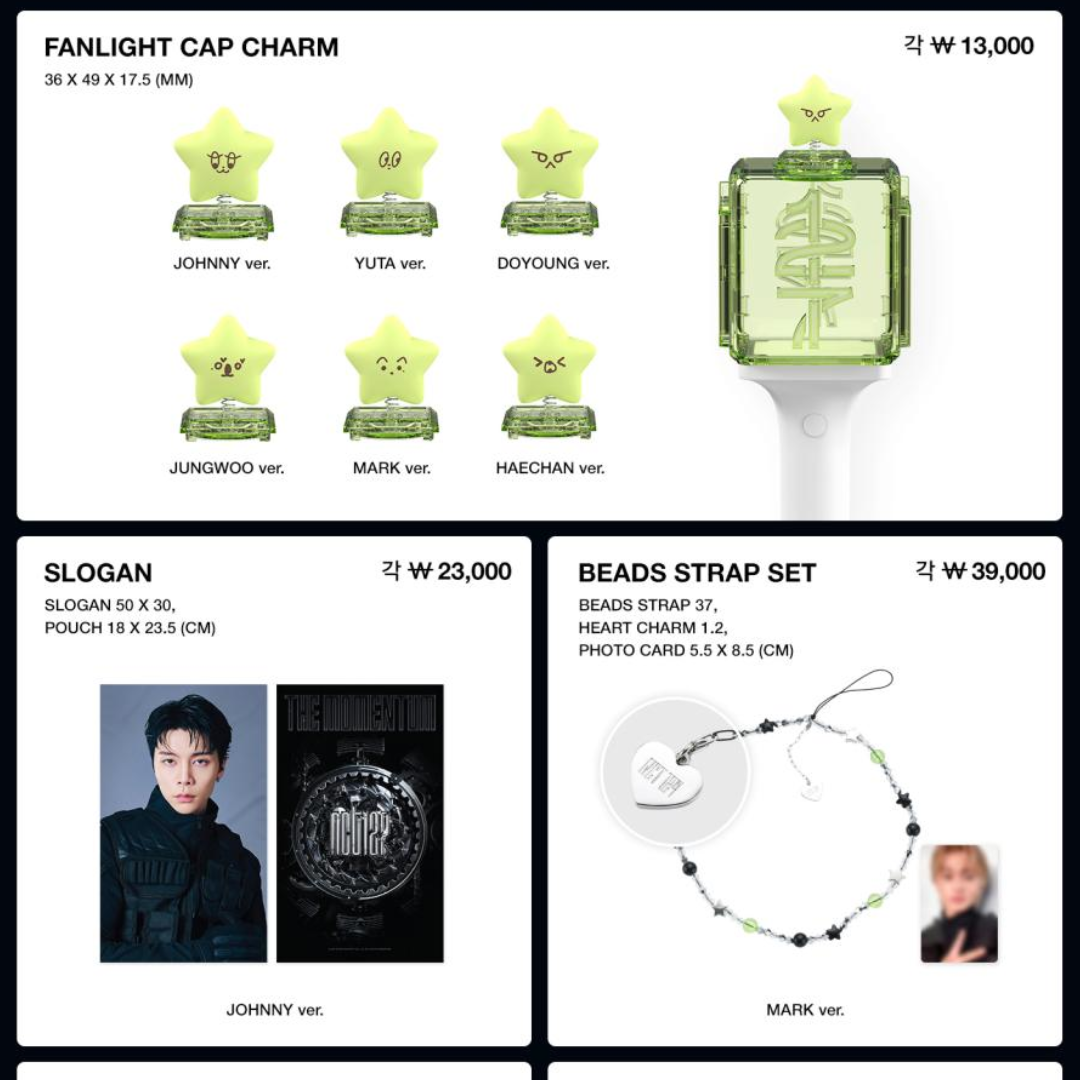 Pre-order] NCT127 - The Momentum MD (Select Members) | Kgifts.shop