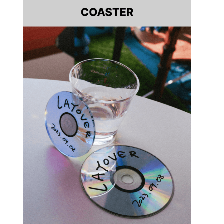 [Pre-Order] Layover Coaster
