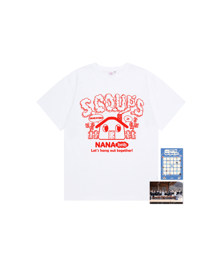[Pre-order] NANA bnb with Seventeen Official Merch (T-Shirt)