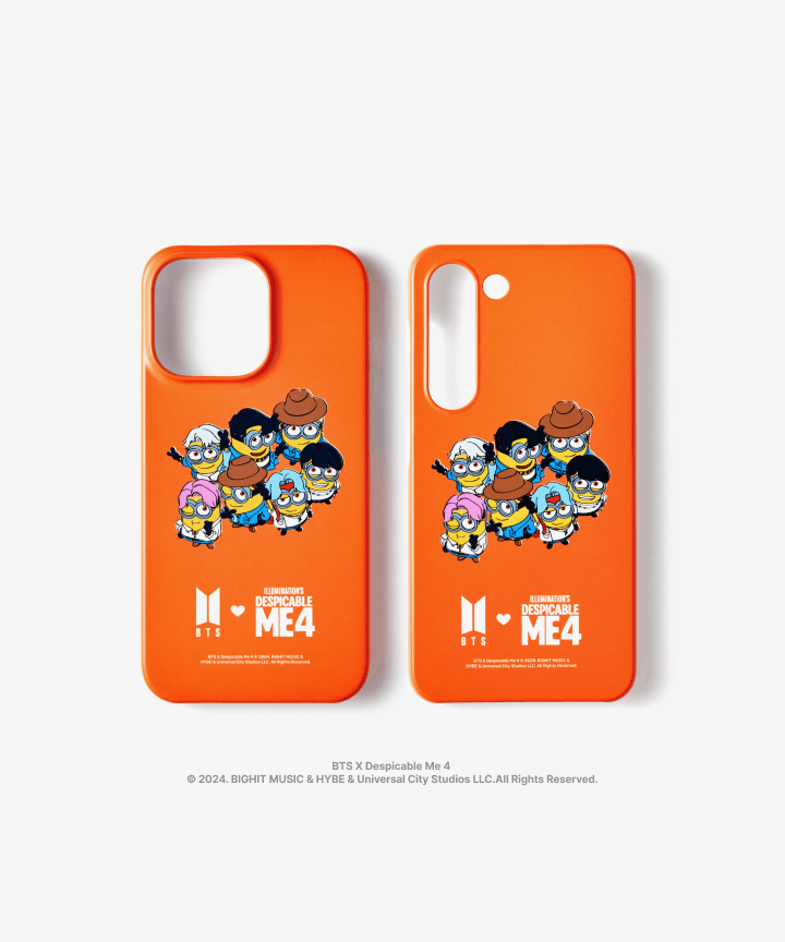 BTS X Despicable Me 4 - Hard Shell Phone Case