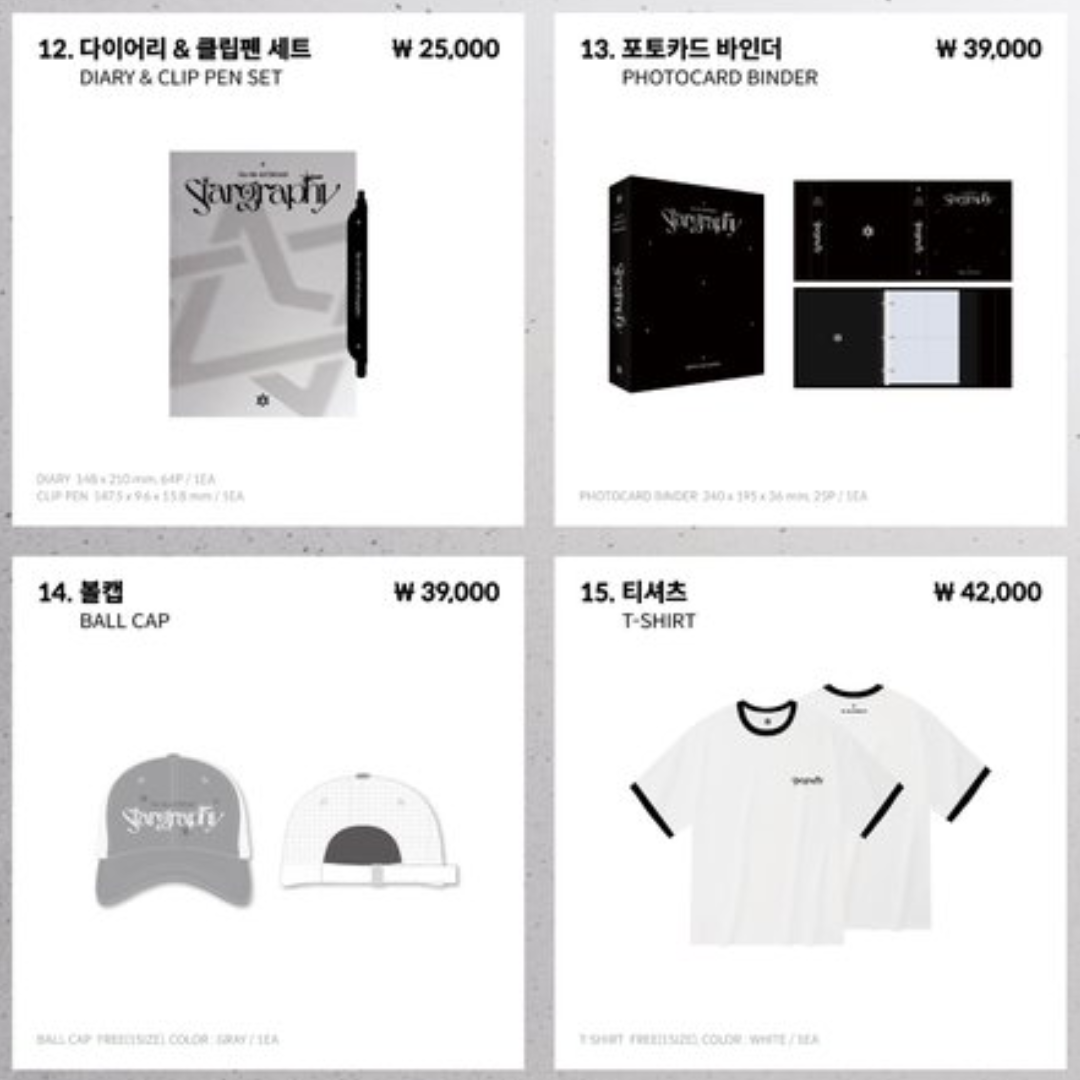 [Pre-order] ASTRO The 4th ASTROAD [Stargraphy] OFFICIAL MD (Choose Member)