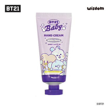 BT21 Purple Moisture Hand Cream Sweet and gentle floral scent