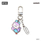 BT21 minini a day of metal keyring