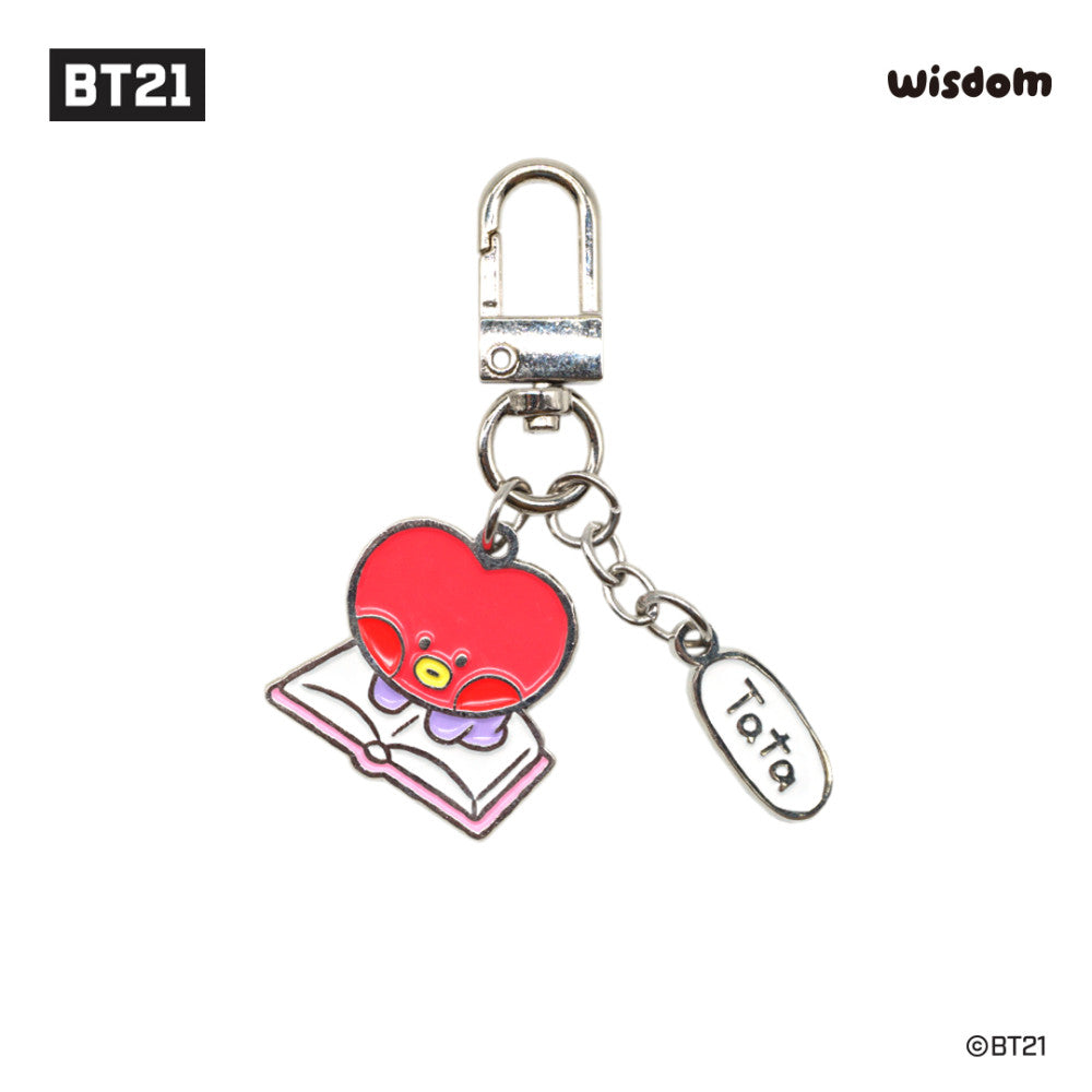 BT21 minini a day of metal keyring