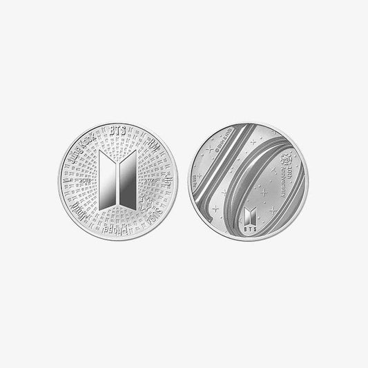 [预购] BTS 10 周年纪念章（银色 1/2oz）
