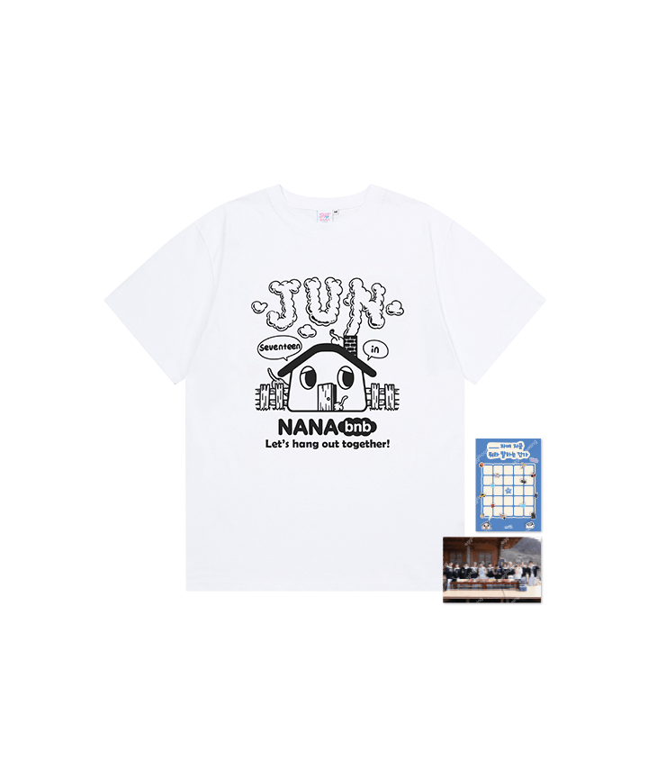 [Pre-order] NANA bnb with Seventeen Official Merch (T-Shirt)