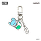 BT21 minini a day of metal keyring