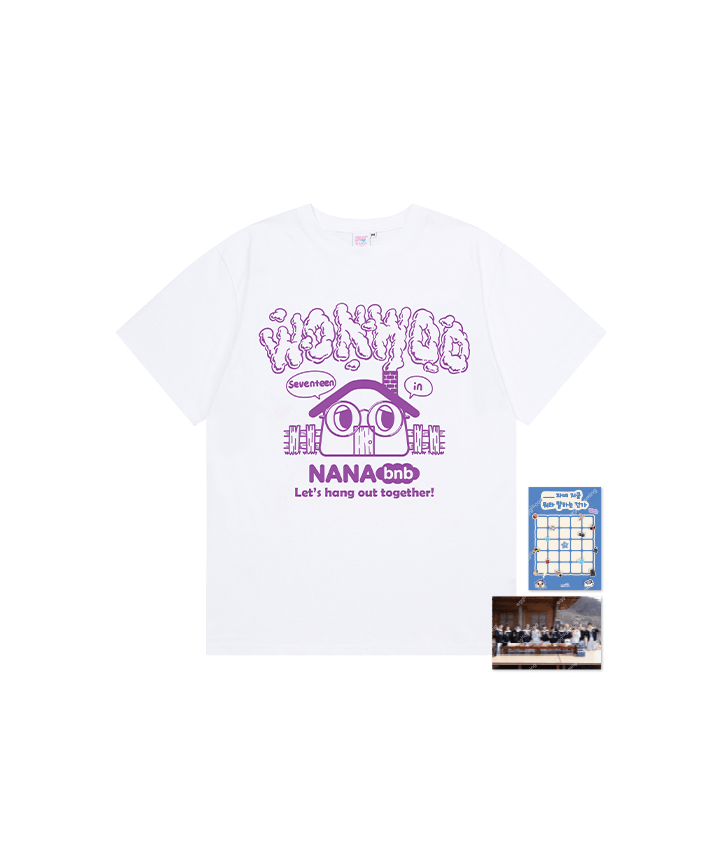 [Pre-order] NANA bnb with Seventeen Official Merch (T-Shirt)