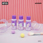 BT21 Purple Travel Kit Shampoo Treatment Body Wash Pouch Set