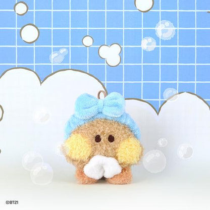BT21 Minini Plush Keyring - Bath Time
