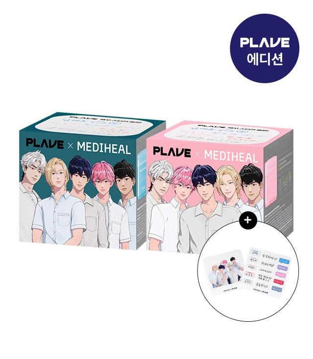 Plave x Mediheal 100 sheets (2 types)+ Sticker