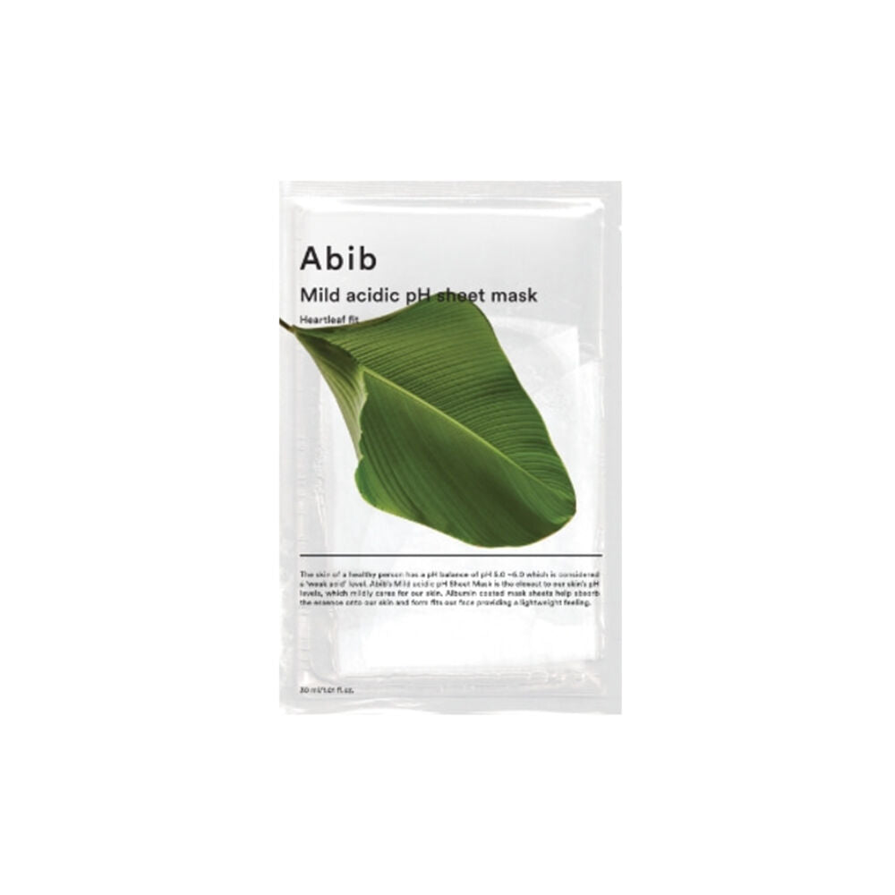 Abib Mild Acidic pH Sheet Mask 5 Sheets (+1 Sheet Free)