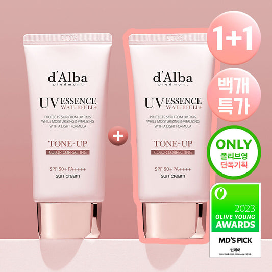 [1+1][100 pieces special price/Padefree item] Dalba Tone-up Sun Cream 50ml+50ml