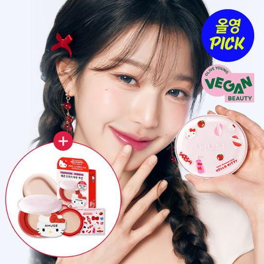 [Hello Kitty Collaboration] Amuse Ceramic Skin Perfector Cushion Refill Plan (Refill + Cuckoo Sticker Giveaway)