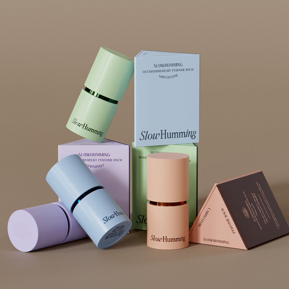 [Keyring Project/NEW] Slow Humming Relief Perfume Balm 4 Types (Planning/Single Item)