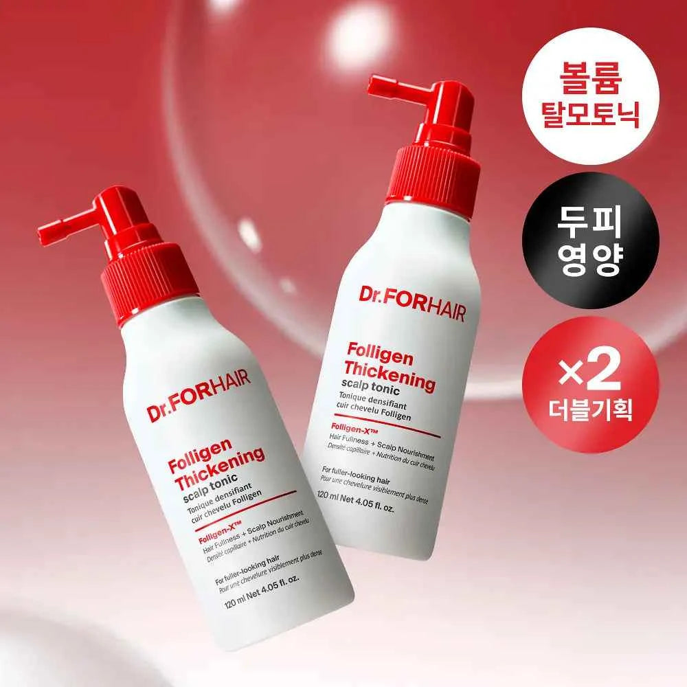 [Pokemon Edition] Dr. For Hair Hair Volume Enhancement Scalp Tonic 120ml+120ml Hair Loss Tonic