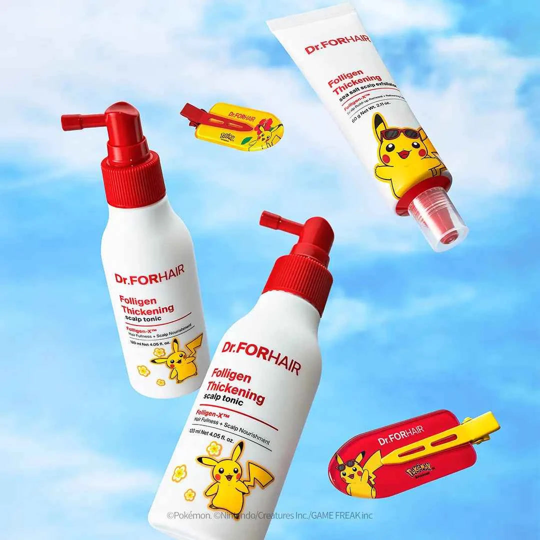 [Pokemon Edition] Dr. For Hair Hair Volume Enhancement Scalp Tonic 120ml+120ml Hair Loss Tonic